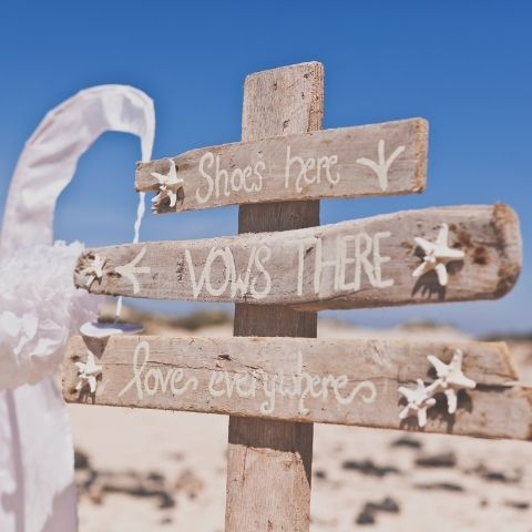 Fun ideas for Beach Weddings