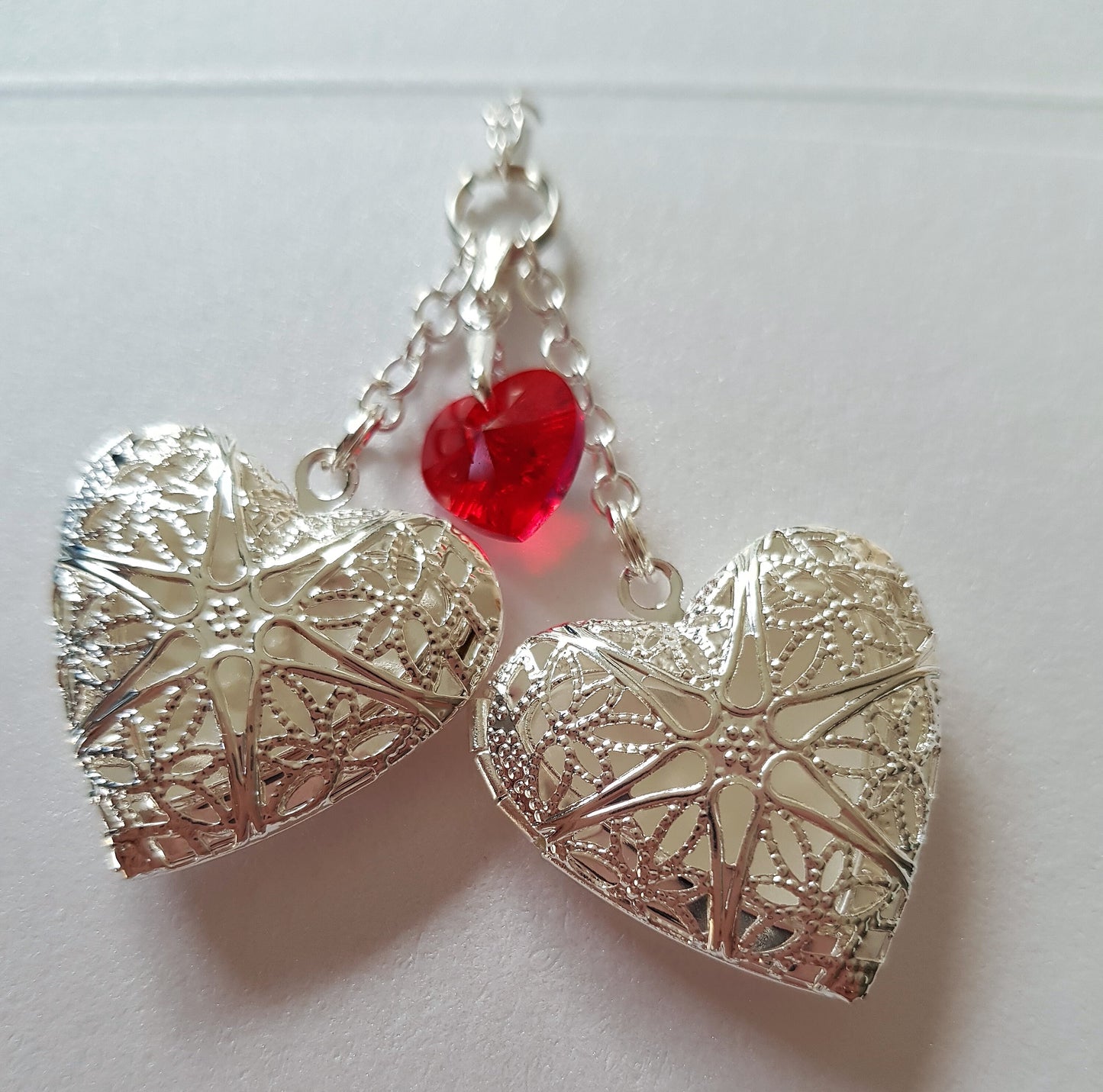 Handmade Double Memorial Bouquet Charm