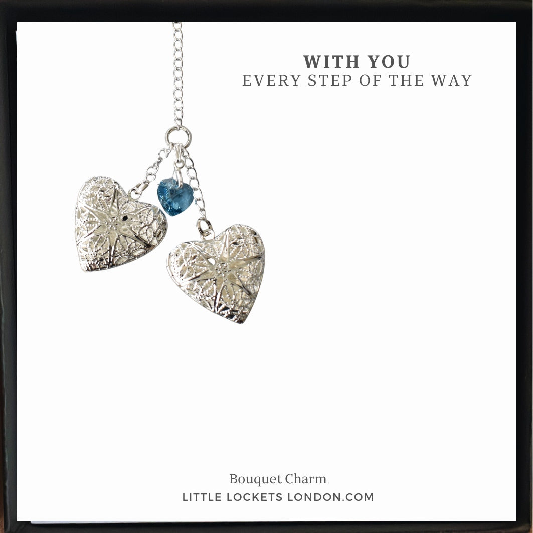 Your handmade memorial charm will be mounted on card with wording of your choice before being placed in a branded gift box.