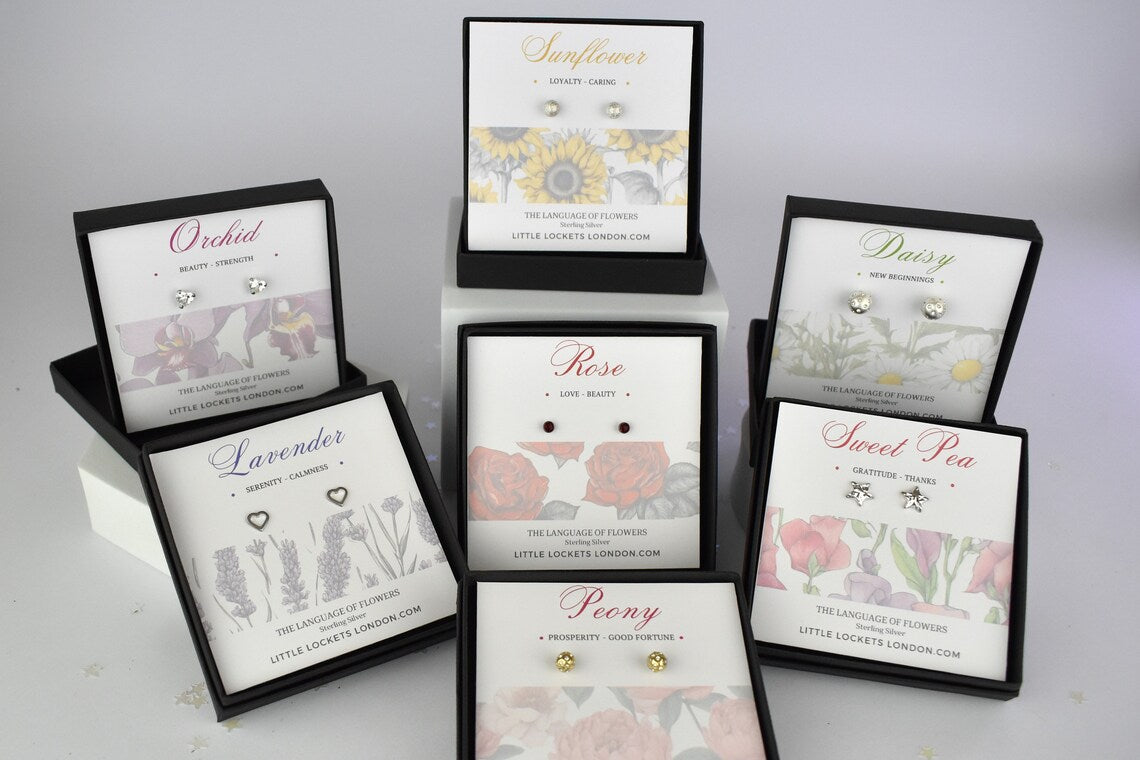 Language of Flower Earrings