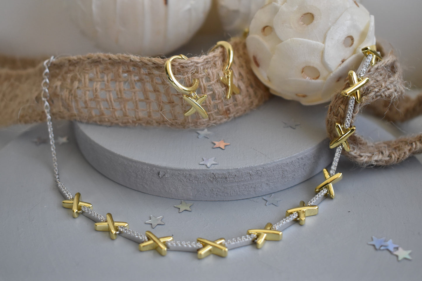 Golden Kisses Earrings