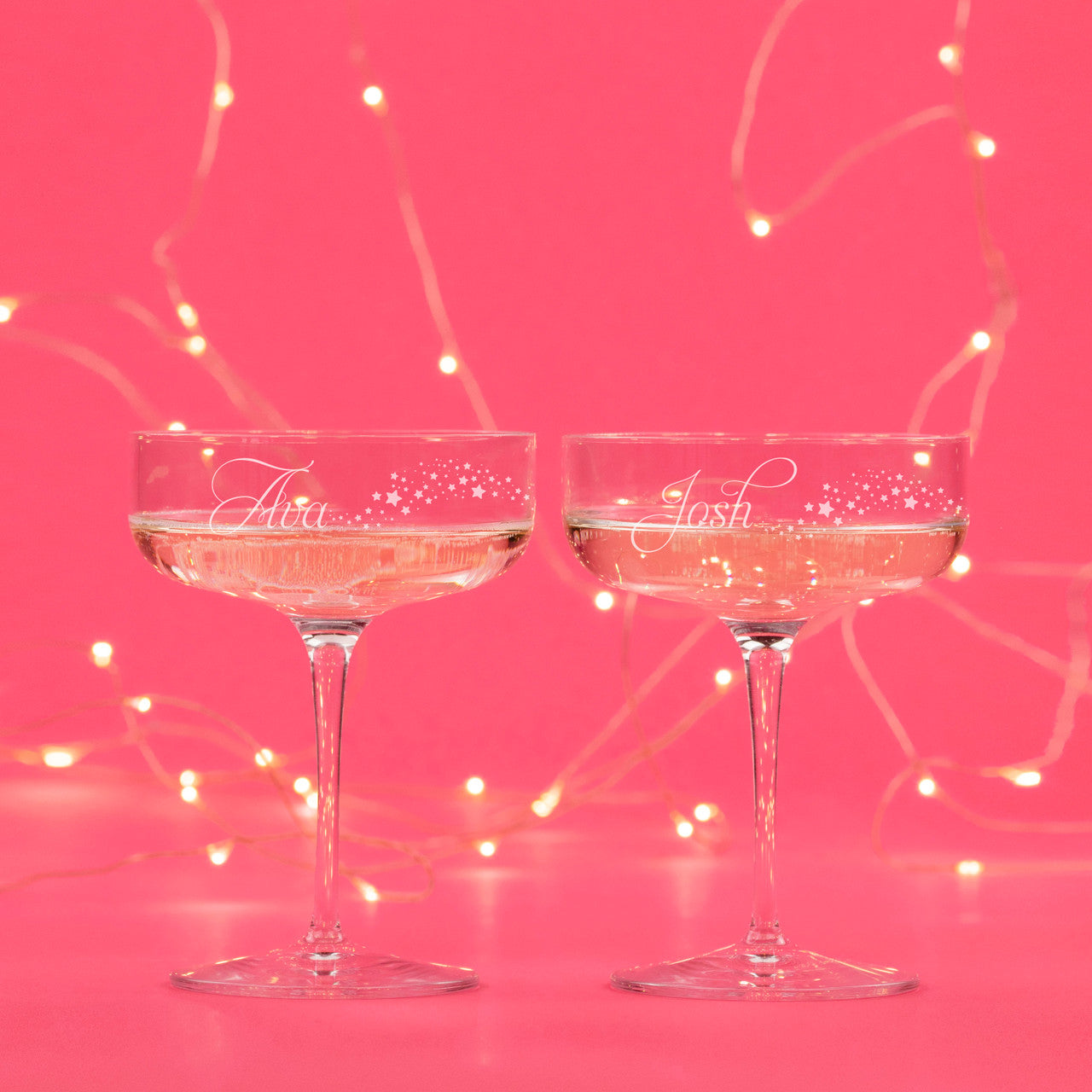 Personalised Star Coupe Set