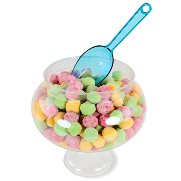 sweetie jar on pedastal shown with scoop