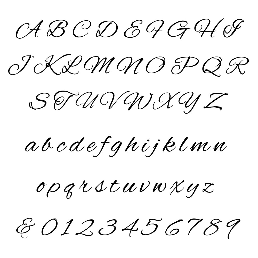 Script font