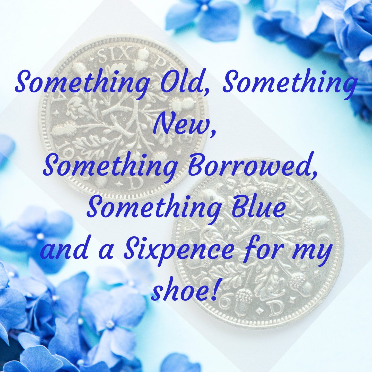 Traditional wedding sixpence rhyme