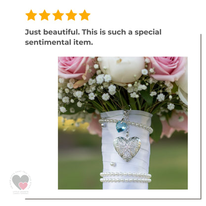 Handmade Bouquet Memorial Charm