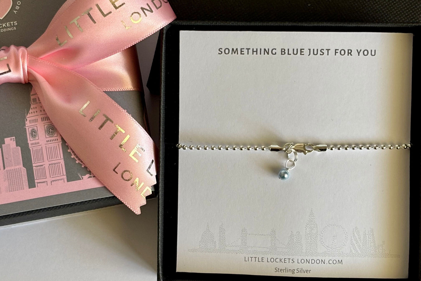 Bridal bracelet wedding jewellery gift with custom packaging