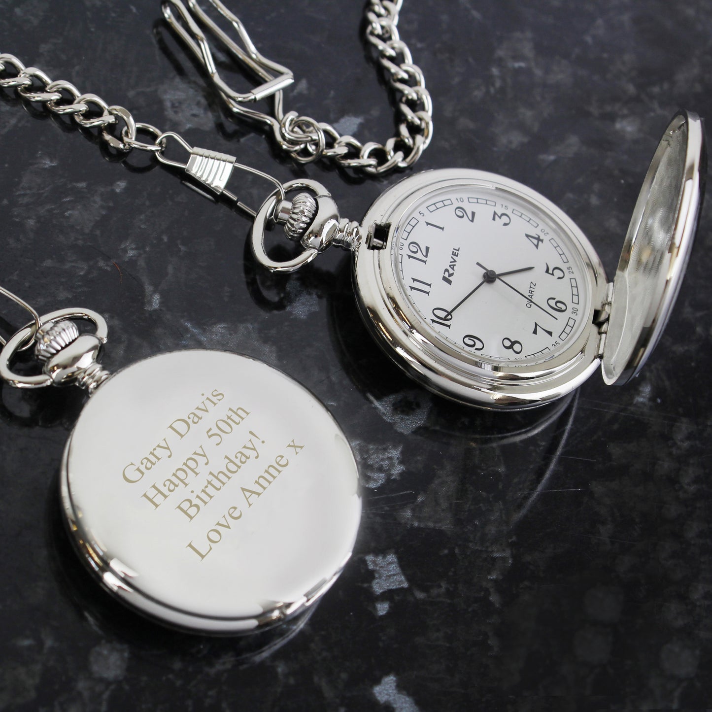 Engraved Pocket Watch