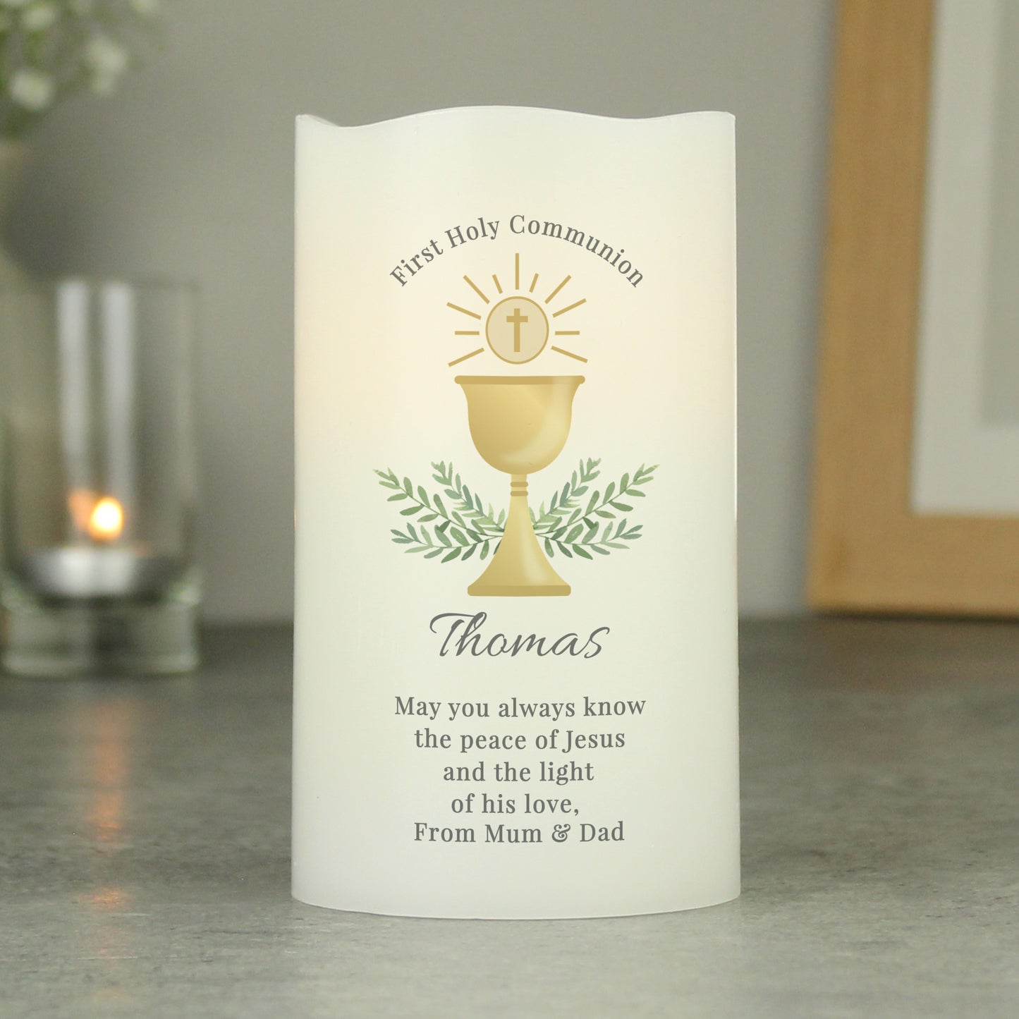 First Holy Communion Candle