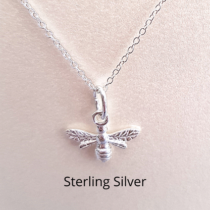 Sterling silver bee