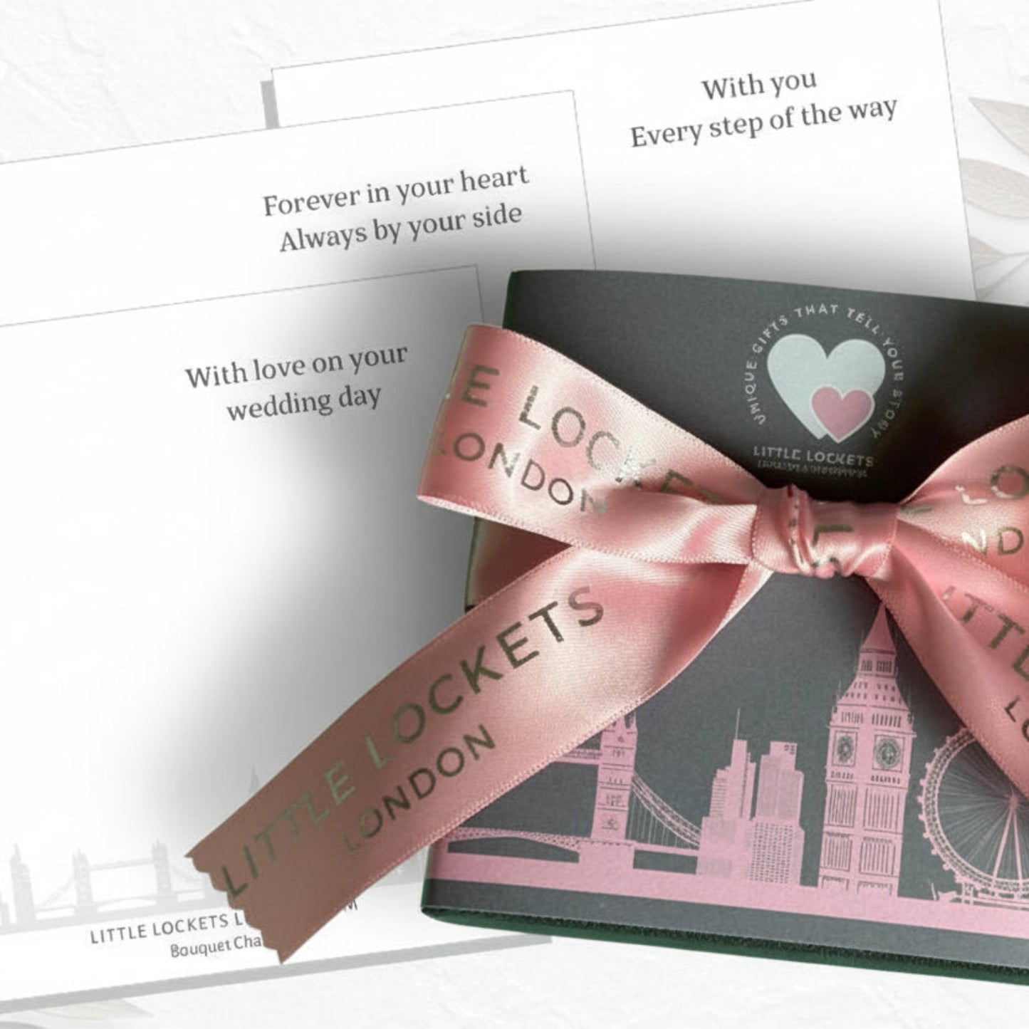 Choose from our suggested wording on your card or add your own message