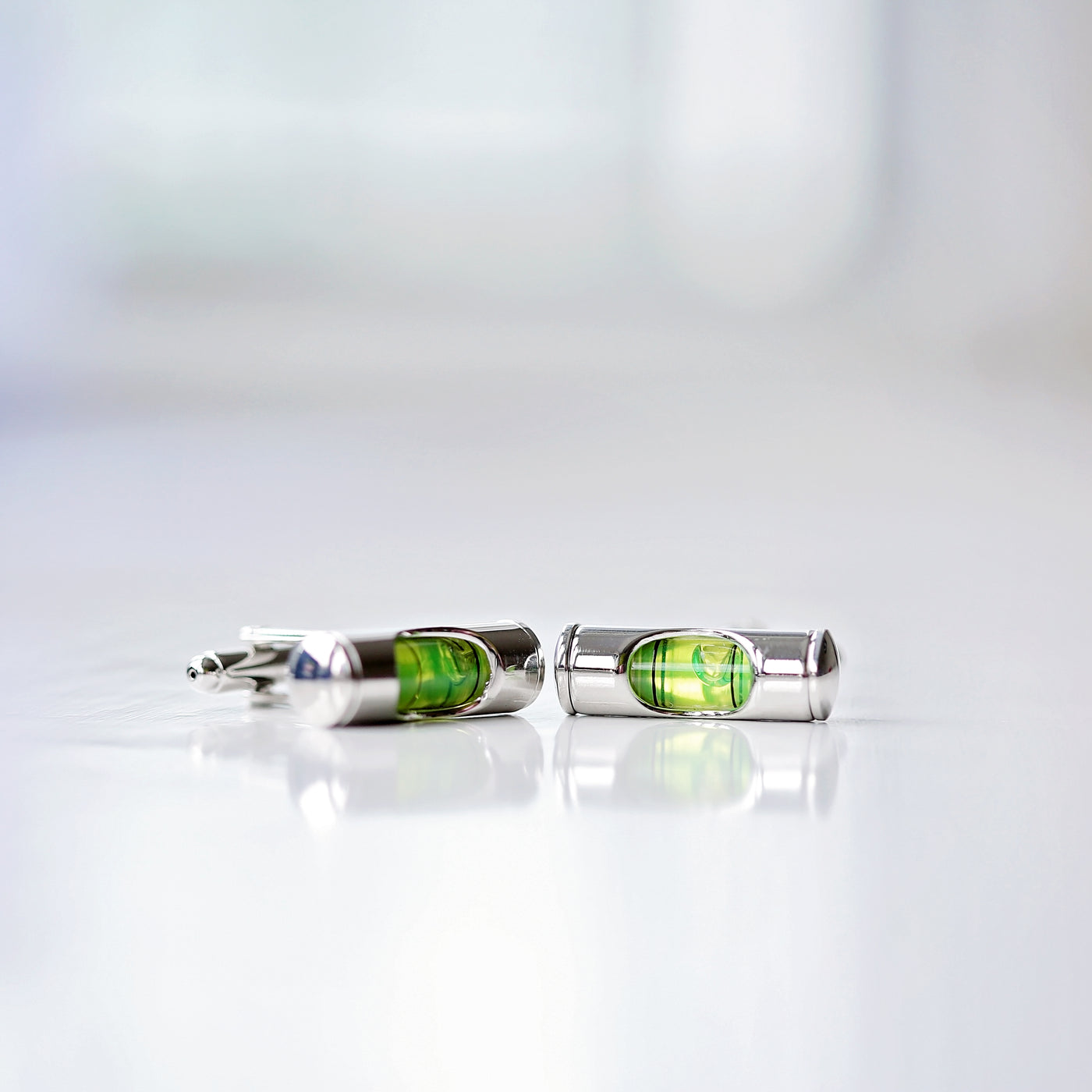 spirit level cufflinks