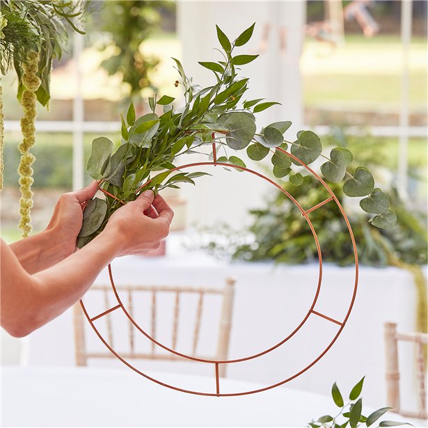 copper ring for foliage