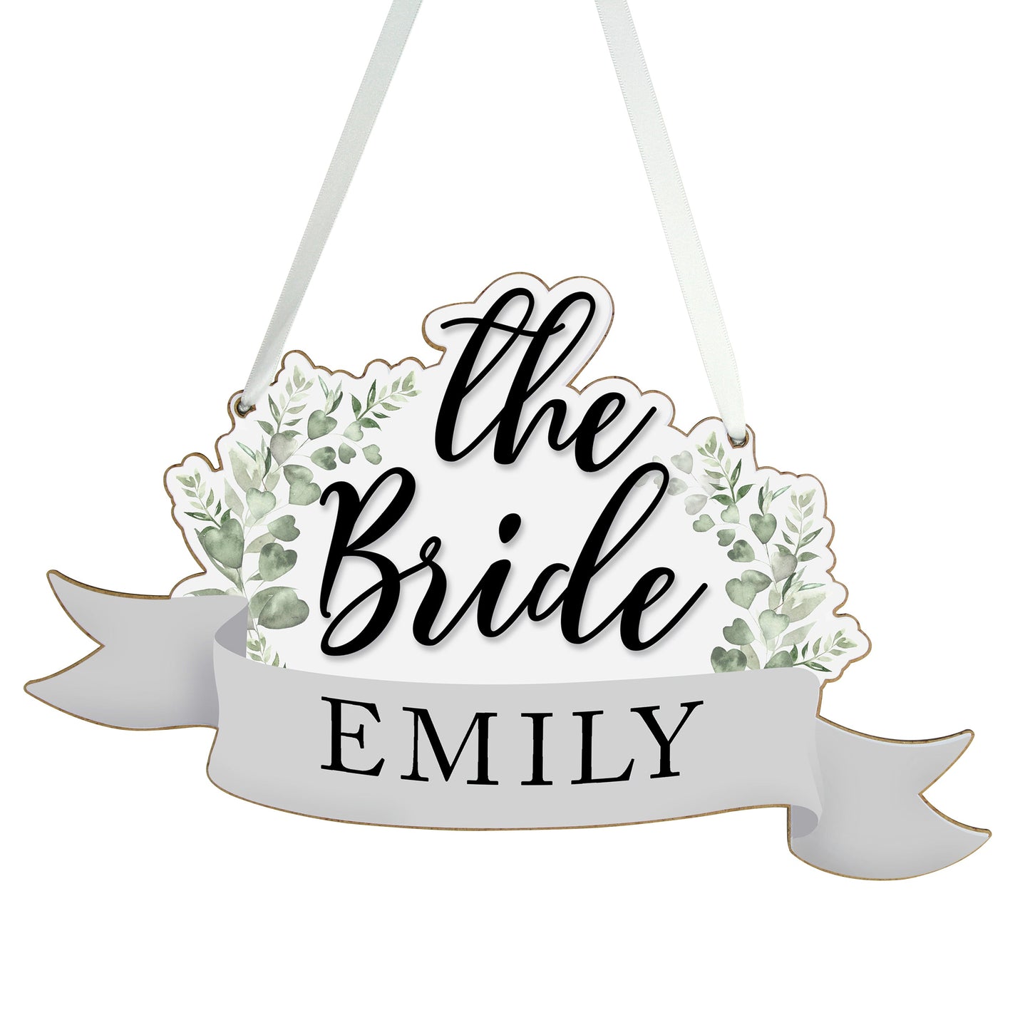 The Bride Chair Hanger with personalised name