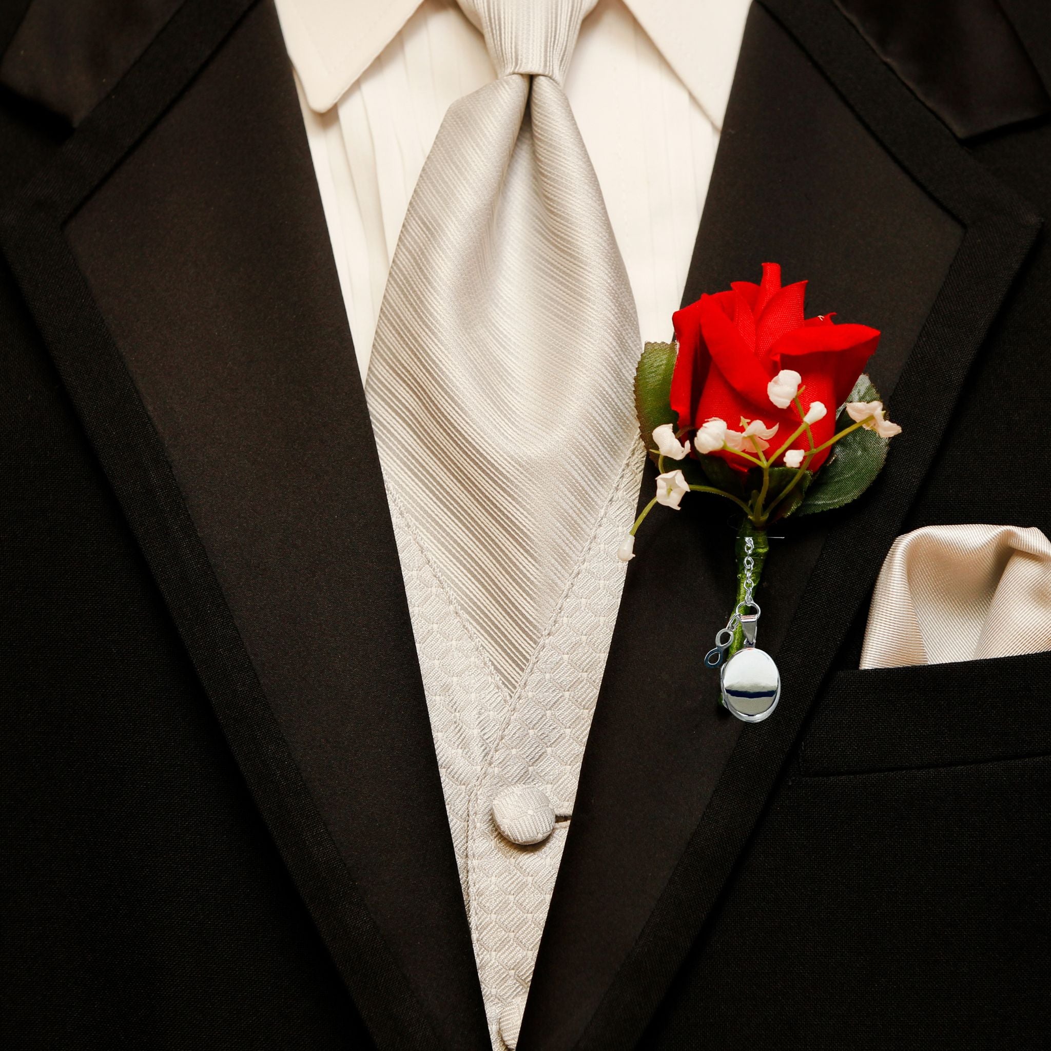 Sterling Silver Photo Locket with Infinity symbol – Little Lockets London